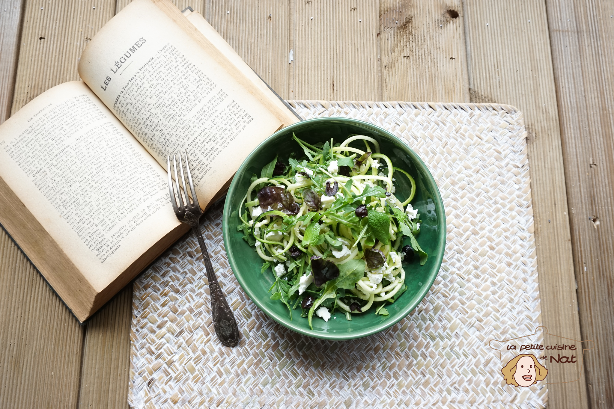 Salade De Courgettes Crues Recette Pour Personnes