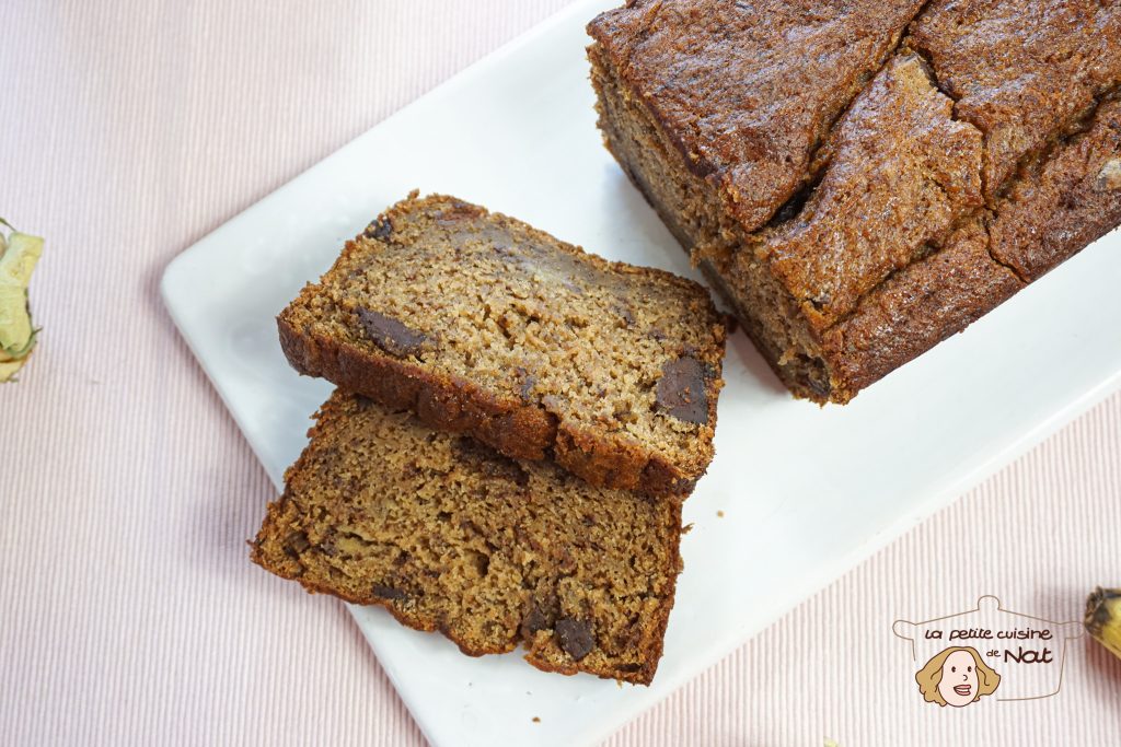 Banana bread aux pépites de chocolat