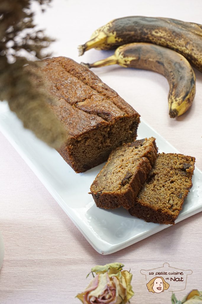 Banana bread aux pépites de chocolat