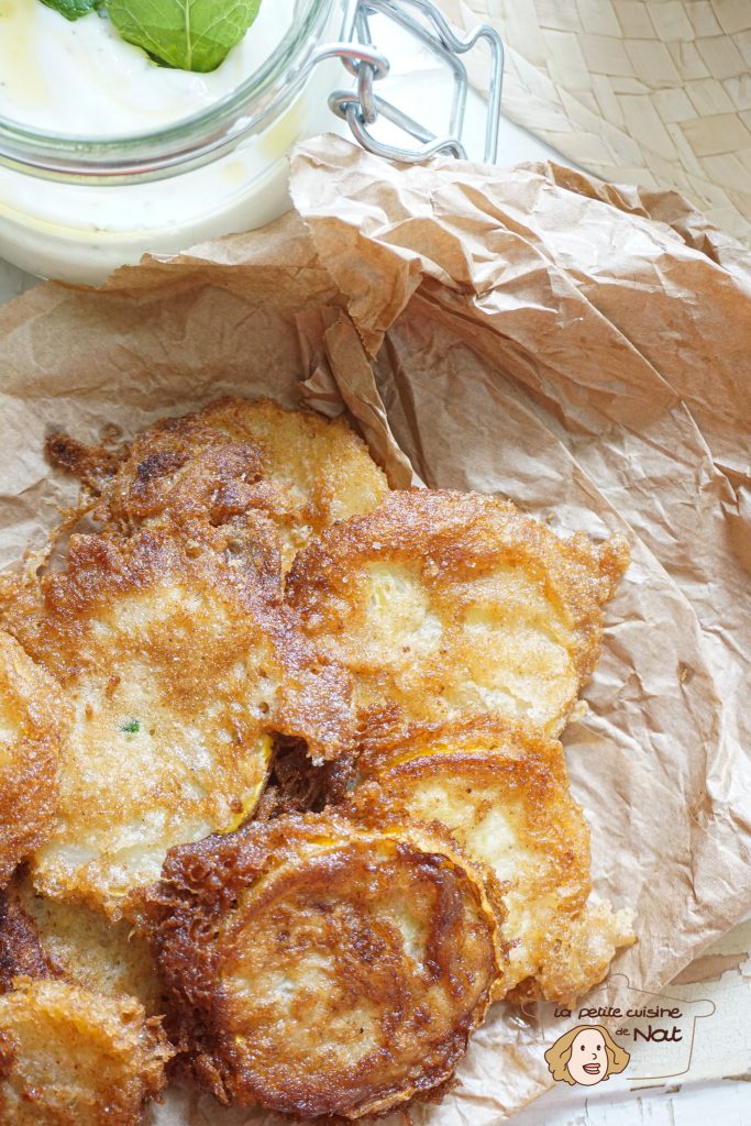 Beignets de courgette comme aux vacances