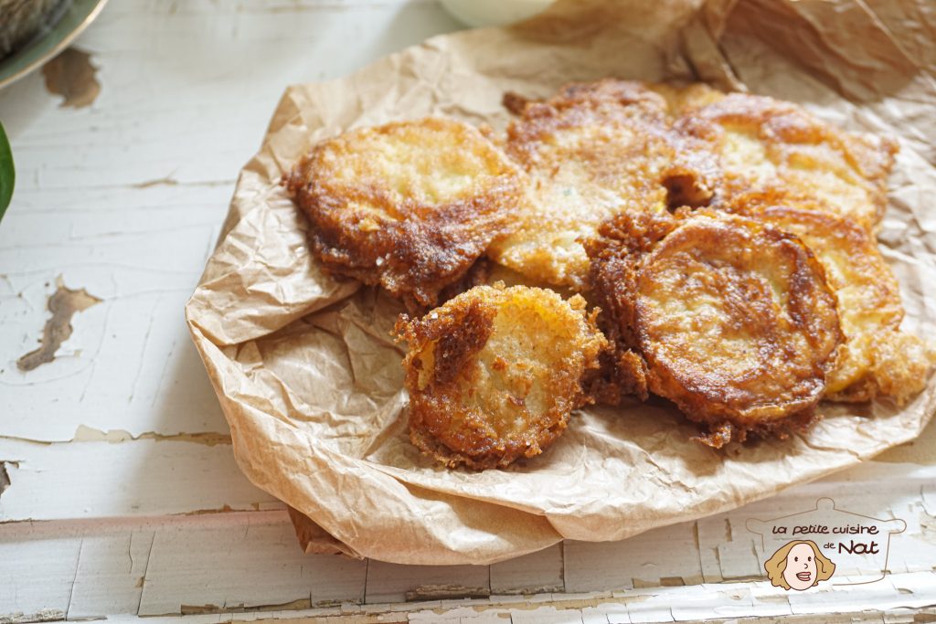 beignets de courgette