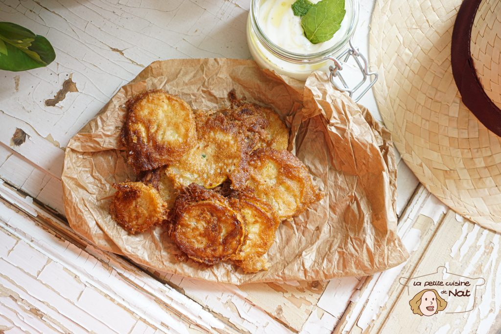 Beignets de courgette comme aux vacances