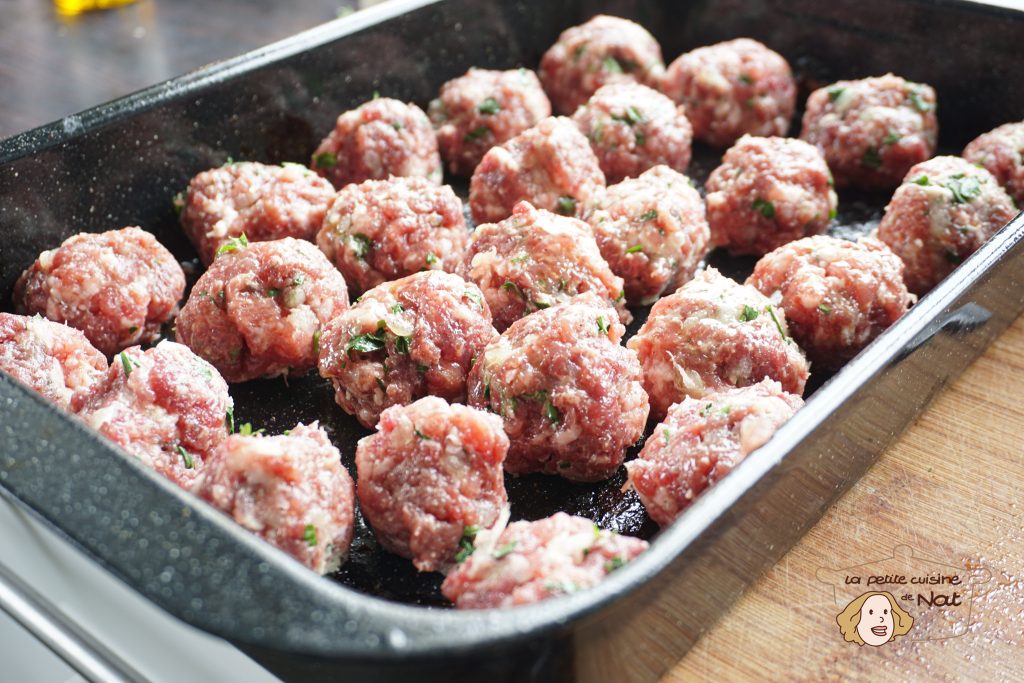 Boulettes de viande au four