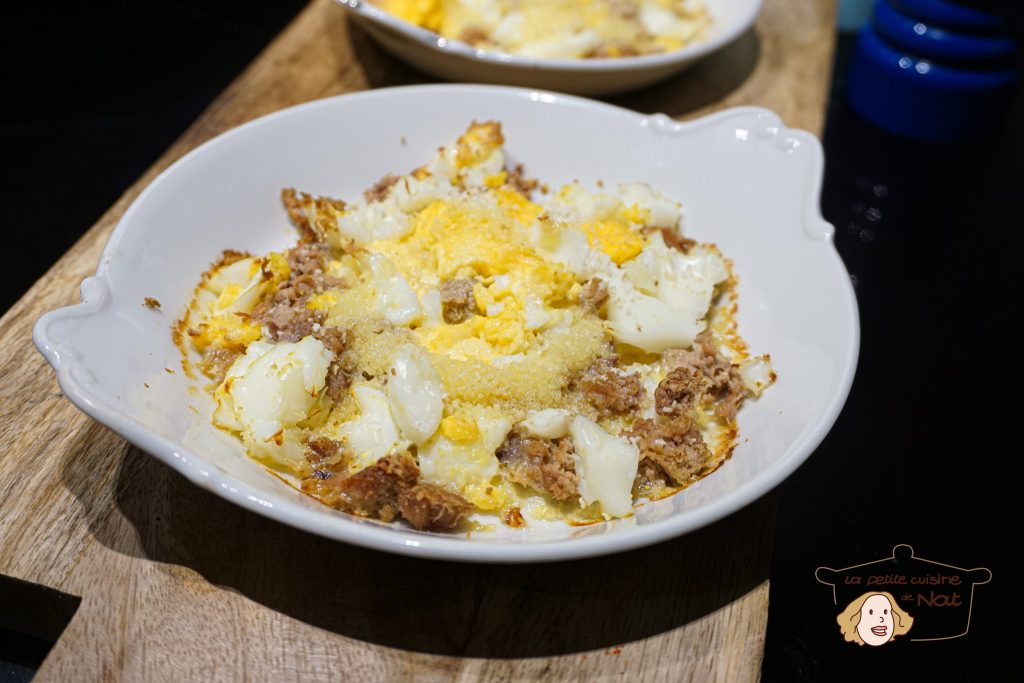 gratin de thon aux oeufs