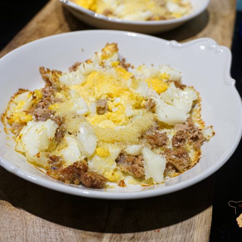 gratin de thon aux oeufs