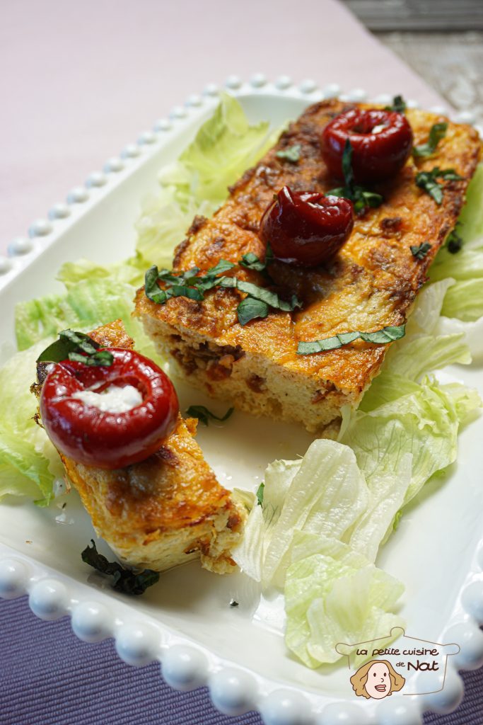 terrine de poisson au chorizo 
