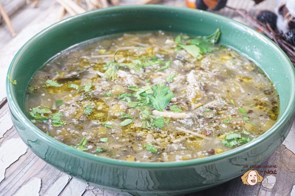 minestrone aux lentilles 