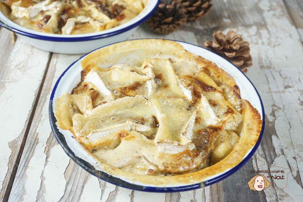 gratin de pommes au camembert