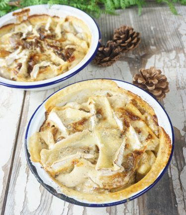 gratin de pommes au camembert