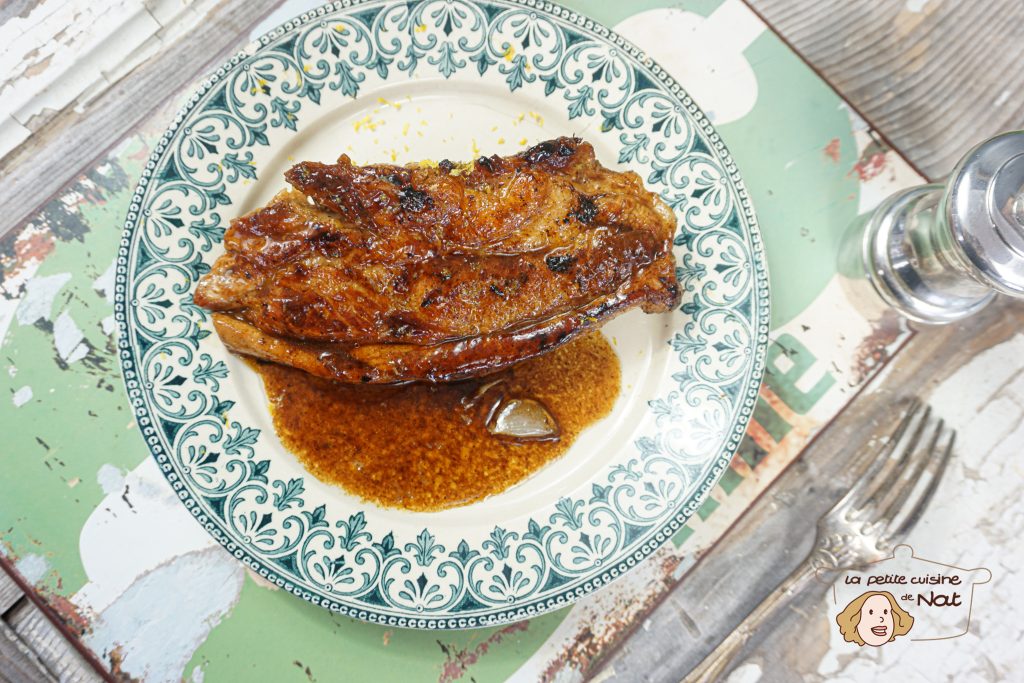 tendron de veau à la poêle 